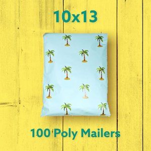 100 Palm Tree 10x13 Poly Mailers